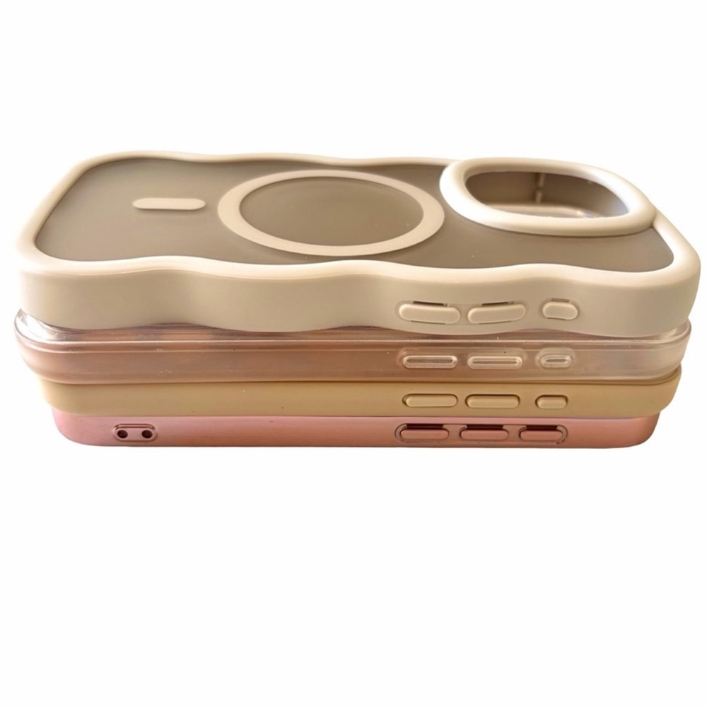 Neutral & Rose Gold MagSafe-Compatible Phone Case Collection - Picture 3 of 4